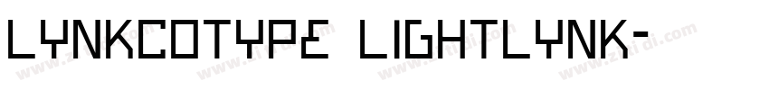 LynkcoType LightLynk字体转换